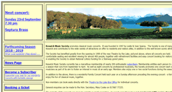 Desktop Screenshot of keswick-music-society.org.uk